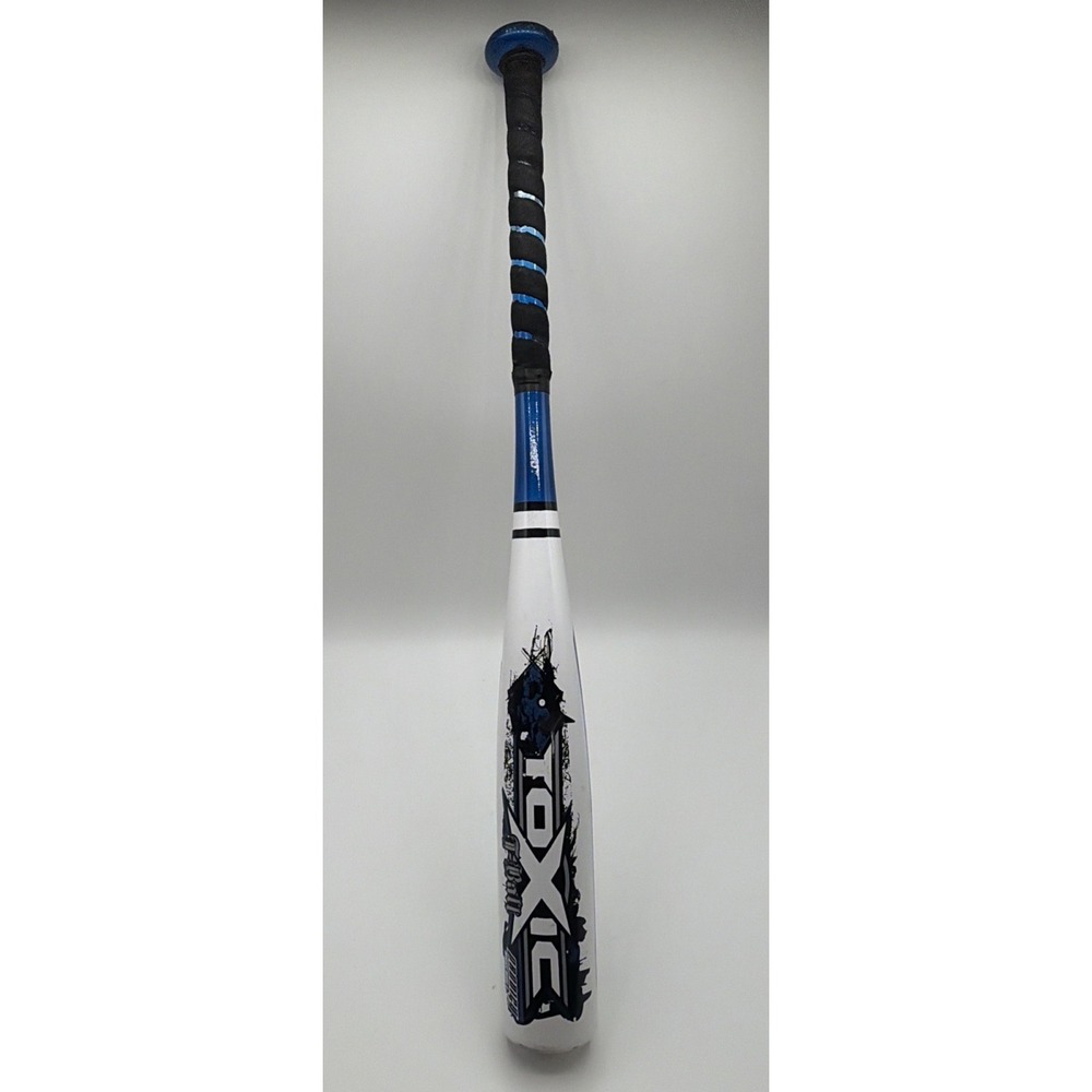 Worth Toxic T-Ball Baseball Bat TBTOX 24in 13 Oz. White/Blue 2-1/4 Diam BPF 1.15